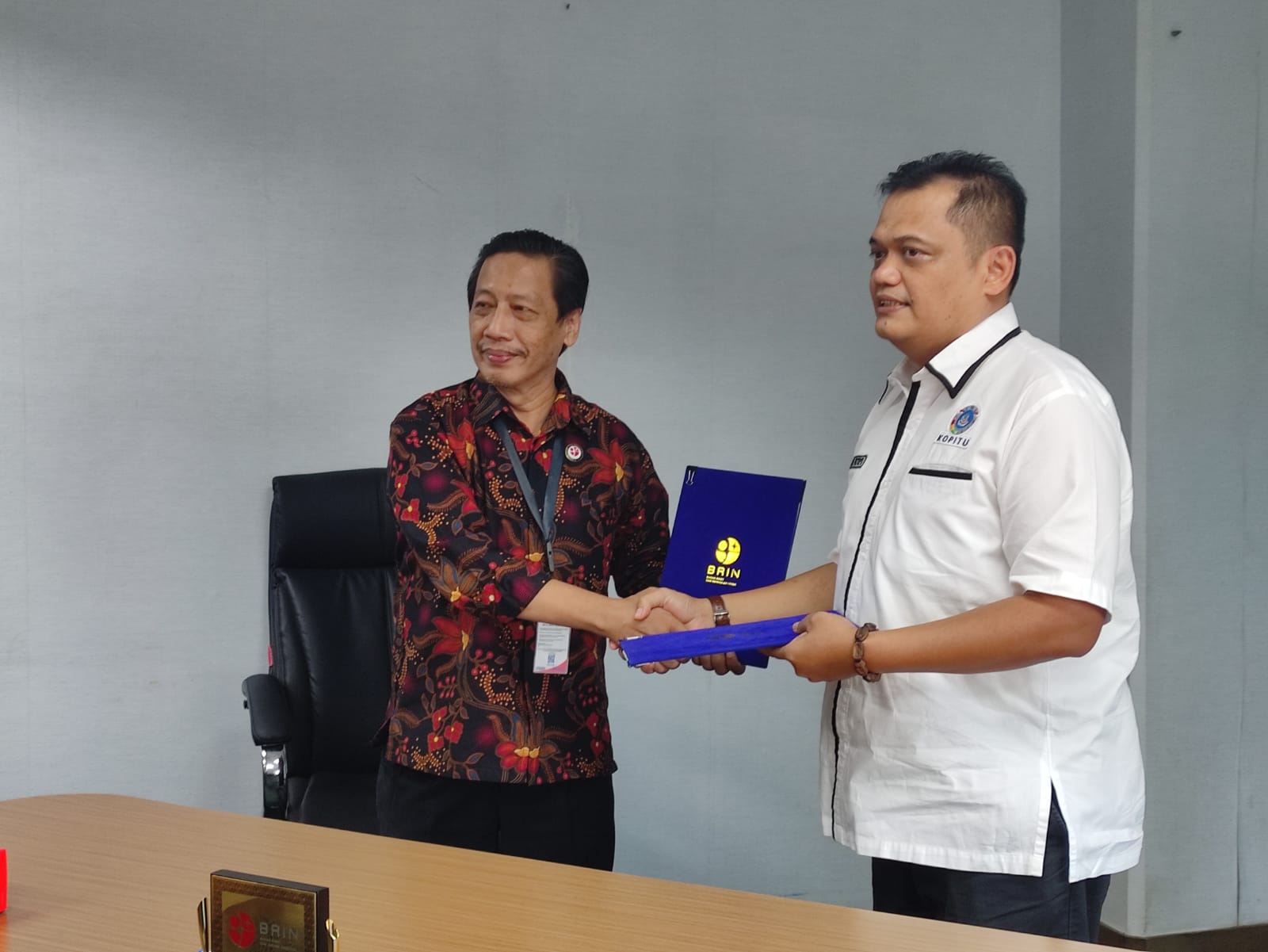 MOU KOPITU & BRIN sebagai solusi  permasalahan UKM