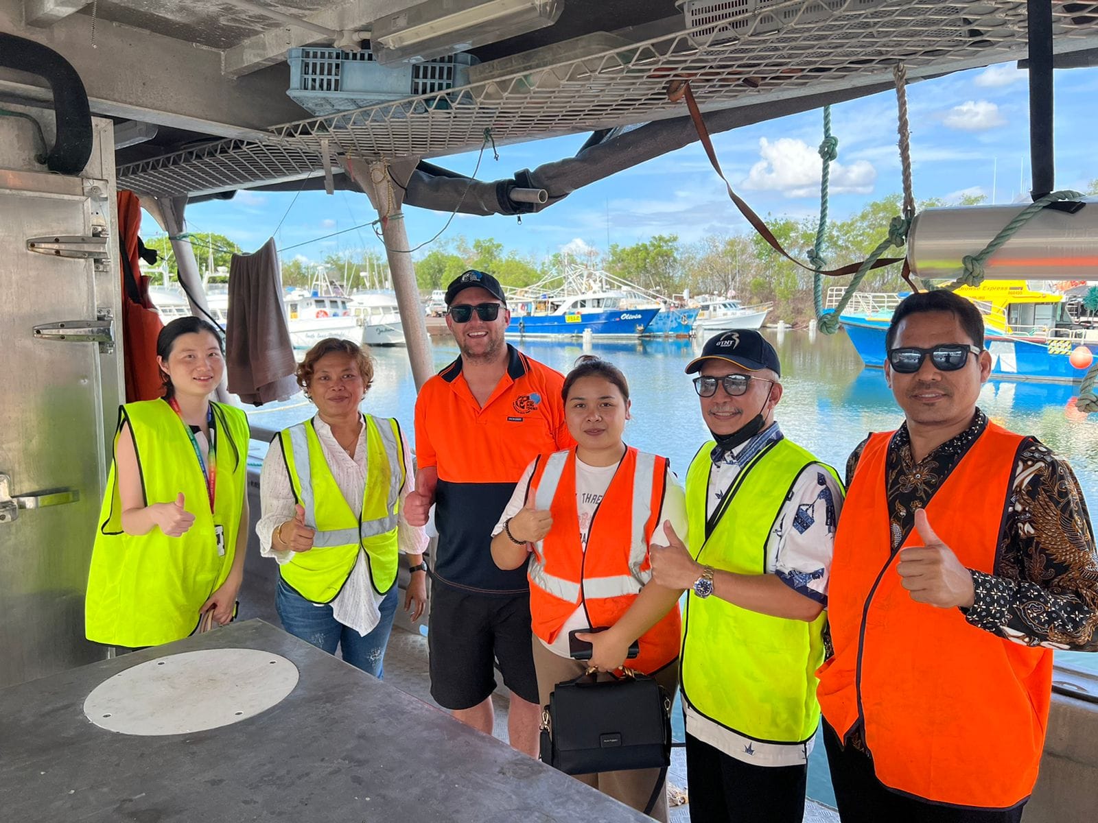 Kunjungan Hari ke 4 KOPITU di Darwin, Persiapkan Lapangan Kerja Seafood Processing